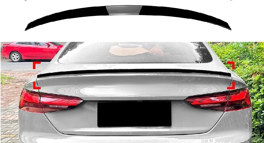 Спойлер Audi A5 F5  Ауди А5 Ф5 PSM M4 S диффузор сплиттер губа сплiтер