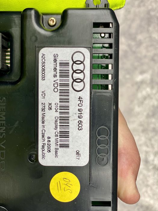 Екран MMI Ауді А6 С6 монітор дисплей Audi A6 C6 розборка