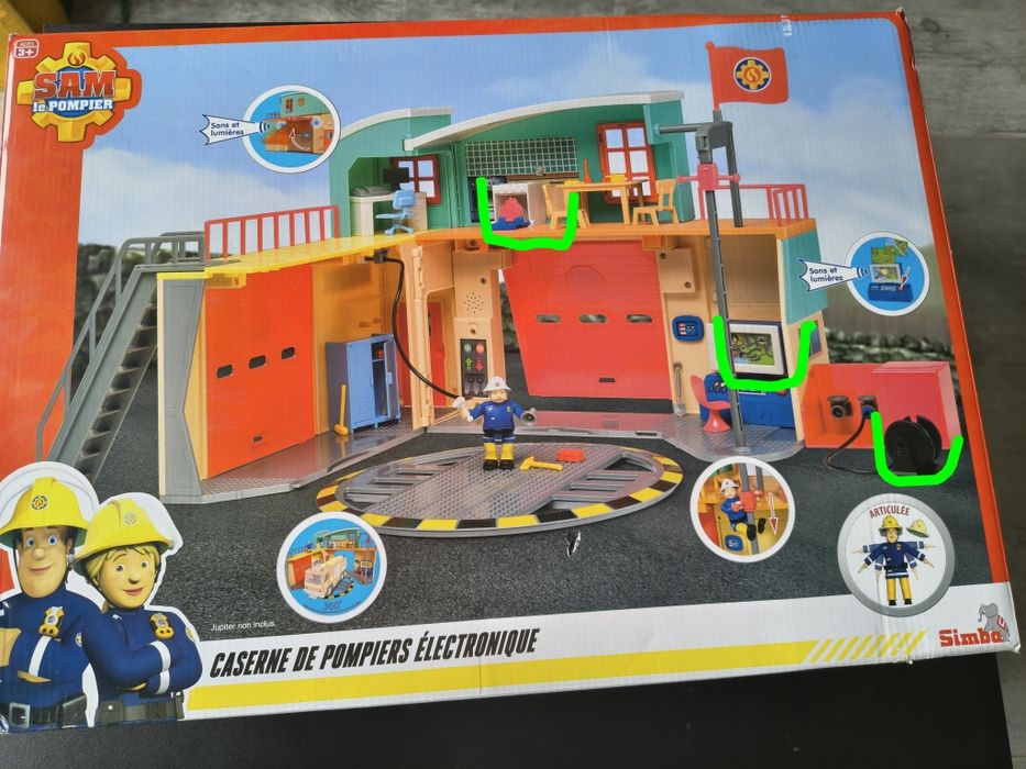 Simba - Sam Strażak - Pontypandy Straż Pożarna - Dźwięki i światła