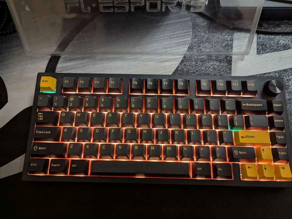 Бездротова механічна клавіатура FL ESPORTS GP75 (Hot-Swap, RGB)