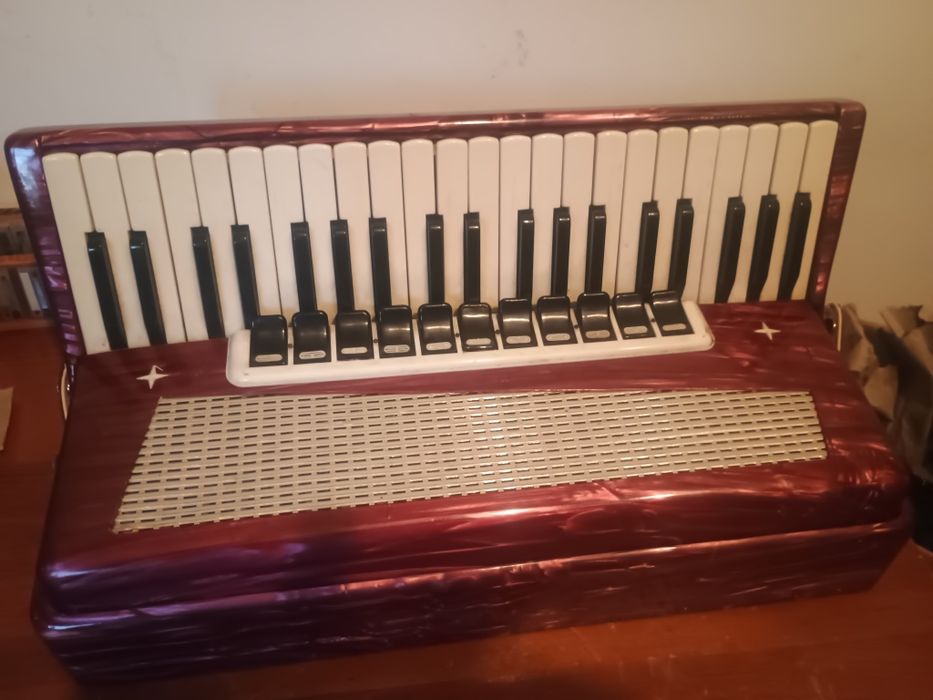 Akordeon  Muza Mazur korpus strona melodyczna