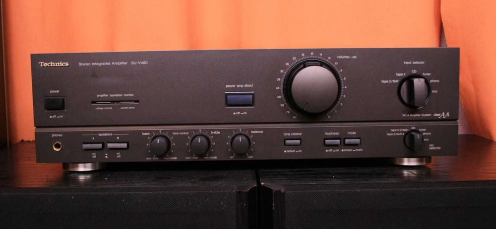 Technics SUV460 Elegancki potężny+wzmacniacz 100% sprawny 120W
