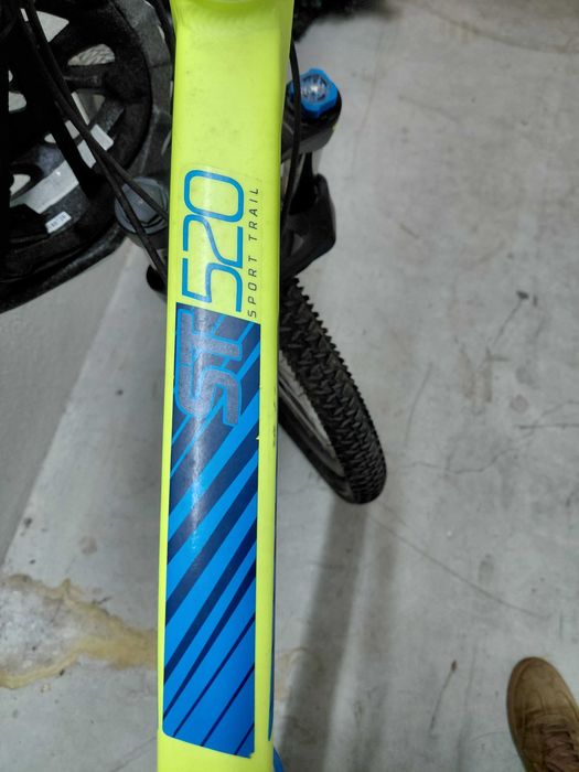 Bicicleta BTT Decathlon Rockrider ST520 Sport Trail Verde — Nova (utilizada 3 vezes)