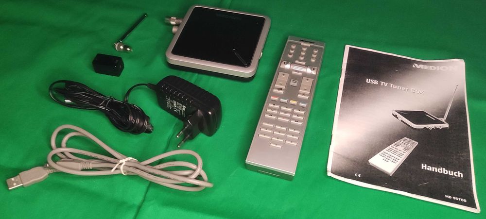 Dekoder Medion USB TV Tuner Box MD 95700 – Kompletny Zestaw, TANIO!