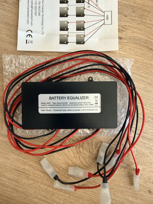 Балансір для акумуляторів 4 шт по 12 вольт