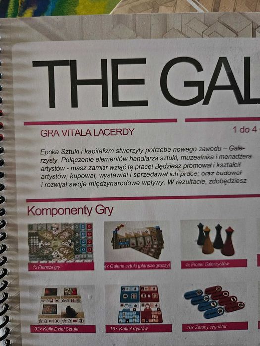 The gallerist  gra planszowa