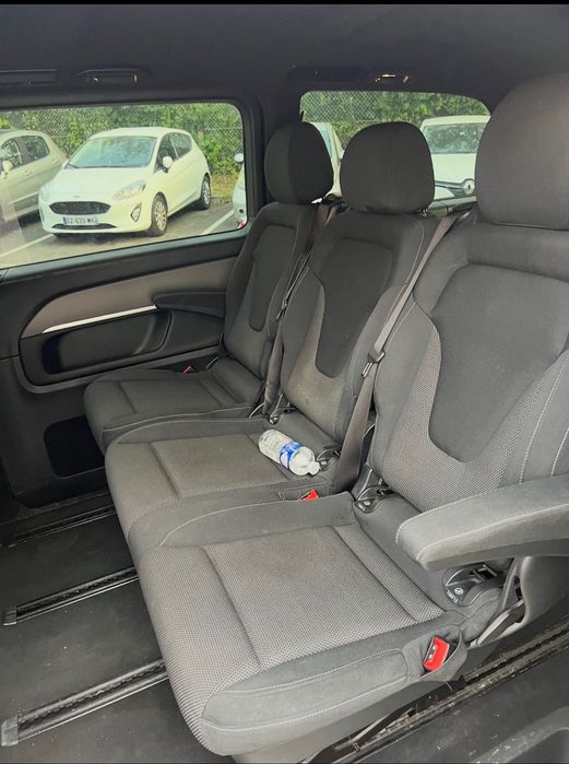 Banco de 3 lugares Mercedes classe V tecido ou pele