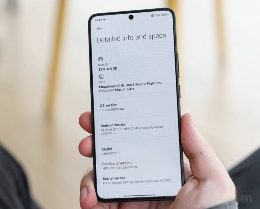 XIAOMI POCO F6 12/512GB Black