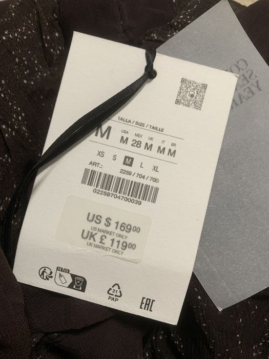 Сукня ZARA BNWT STUDIO 2025. ( розмір м )