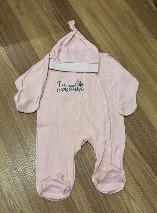 Одяг в пологовий для дівчинки