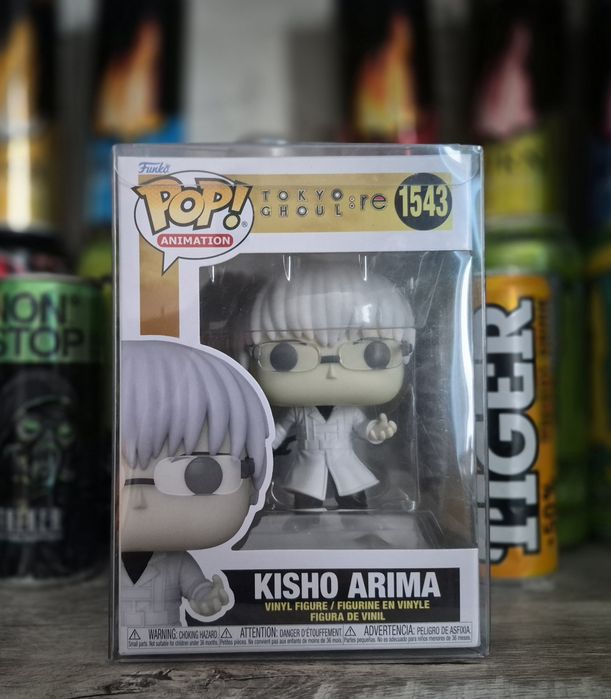 funko pop Kisho Arima Арима 1543 + протектор Tokyo ghoul