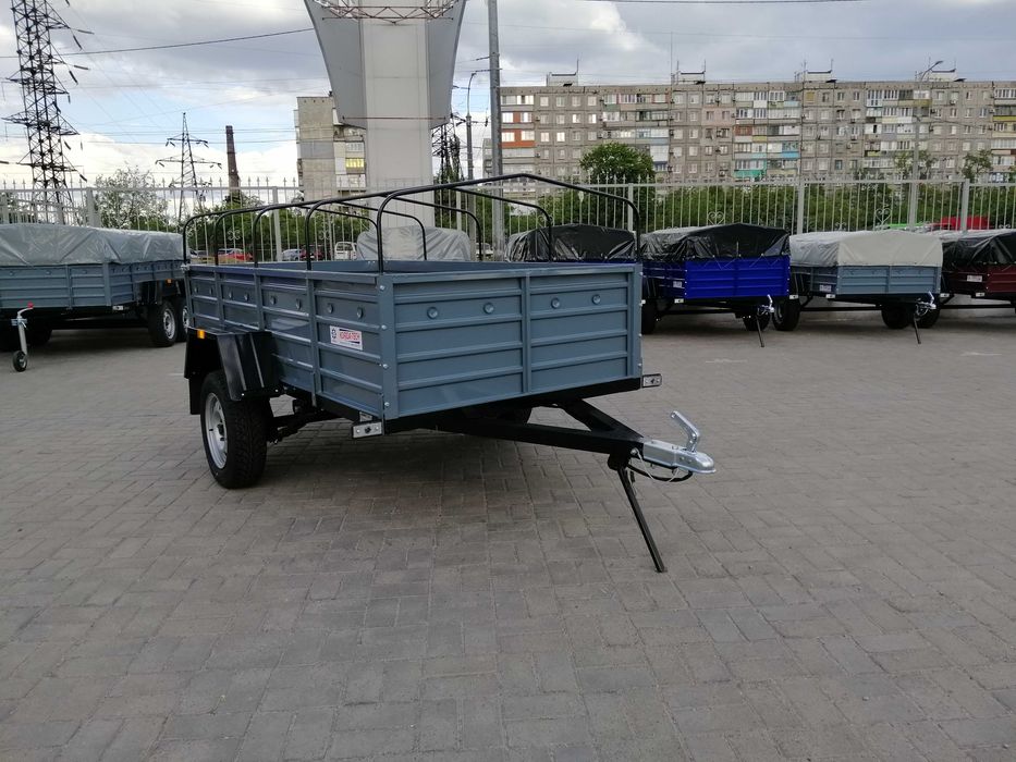 Причеп Легковий Новий 2500мм Кремінь+ Посилений для авто