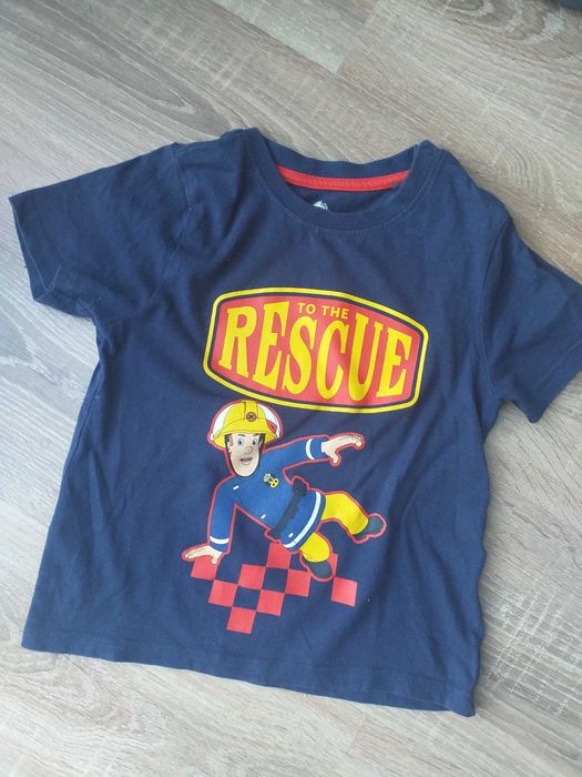 Koszulka chłopięca t-shirt Strażak Sam 86/92