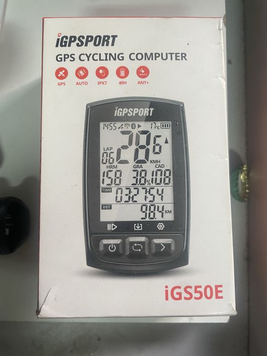 iGPSPORT IGS50E licznik, komputer, rowerowy z GPS