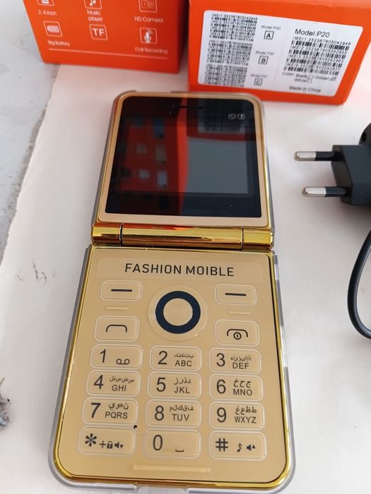 Telemóvel P 20 Vipe Mini Flip Phone (4 cartões)