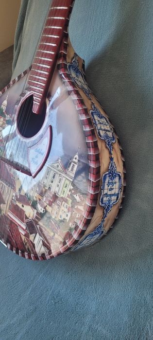 Guitarra Portuguesa - Pintada