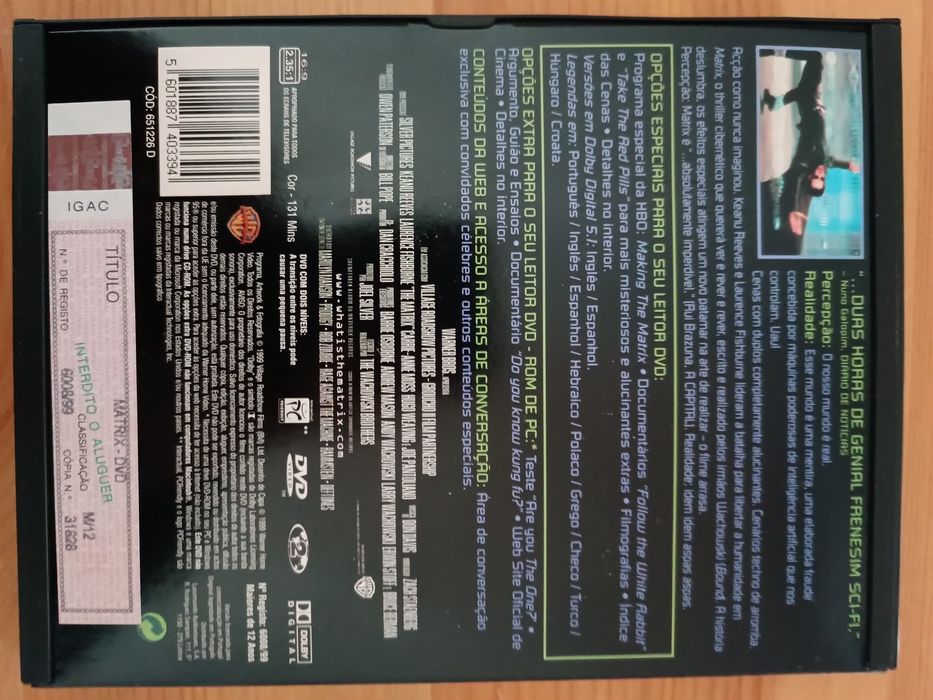 Matrix (Filme DVD)