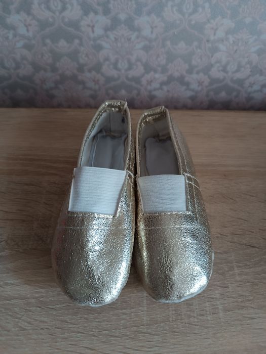 Чешки золотые 16,5 см стелька 27 размер