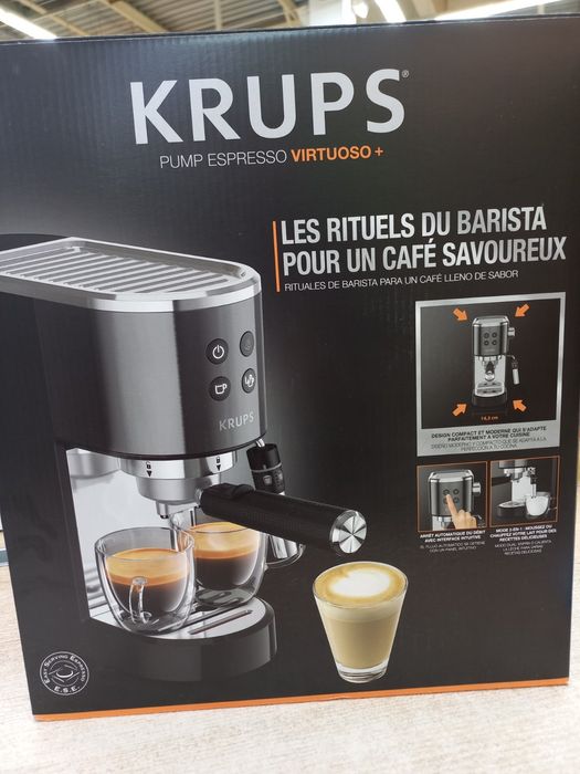 Кавоварка рожкова KRUPS VIRTUOSO+ Pump XP444G10