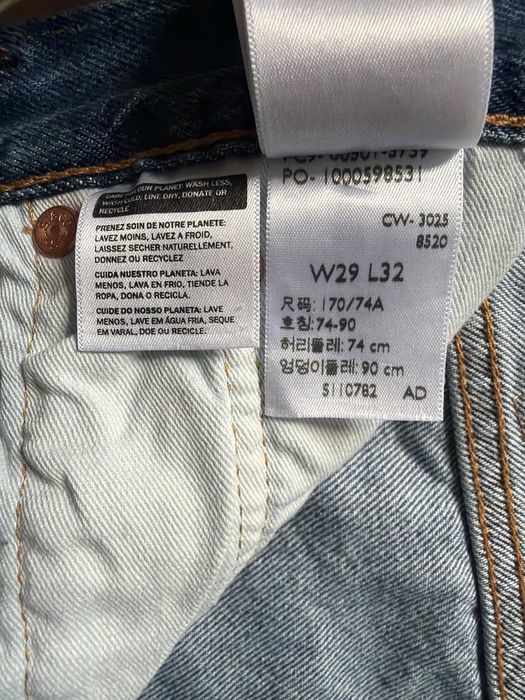 Оригинальные мужские джинсы  Levis 501