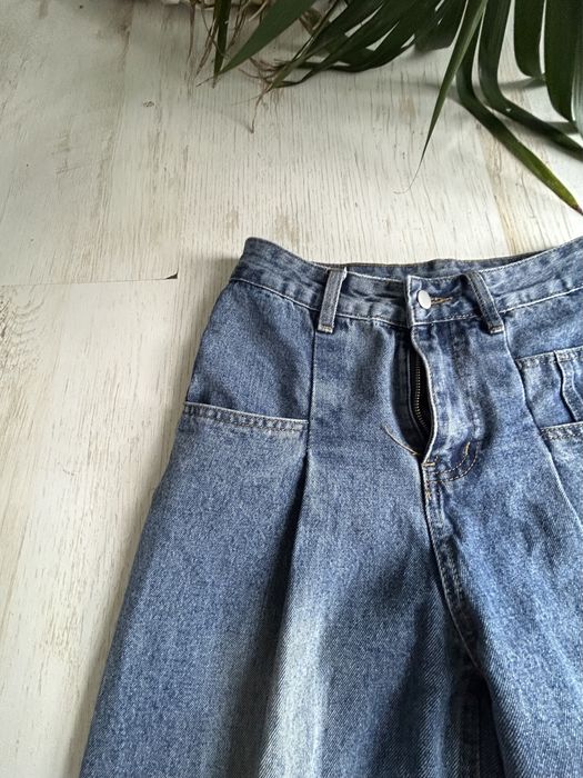 Piękne jeansy 3/4 Dazy r S 36 cudo mega oryginalny krój