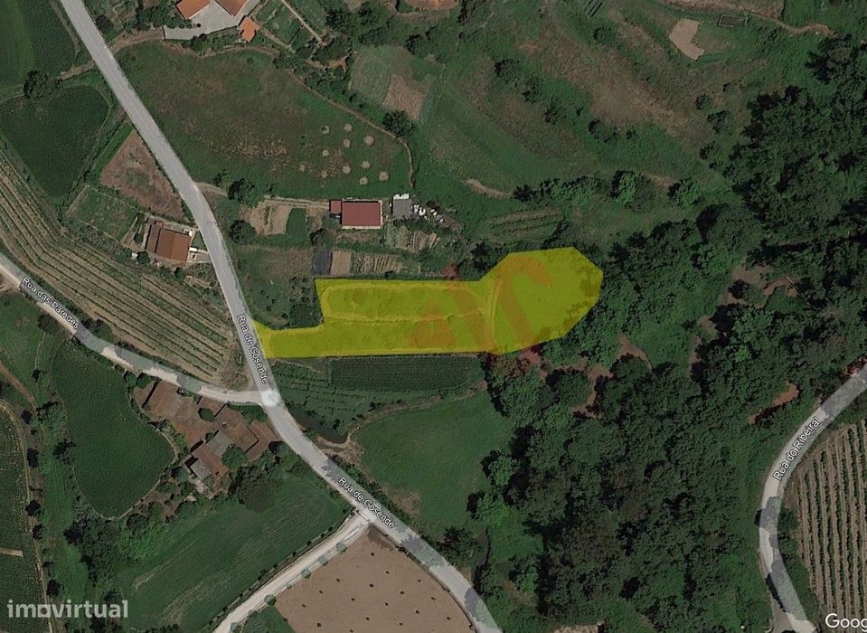 Terreno rústico com 3.585 m2 m São Jorge de Vizela, Felgueiras — Vila Fria E Vizela (São Jorge), Porto