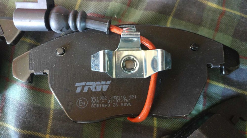 Pastilhas travão TRW Grupo Volkswagen