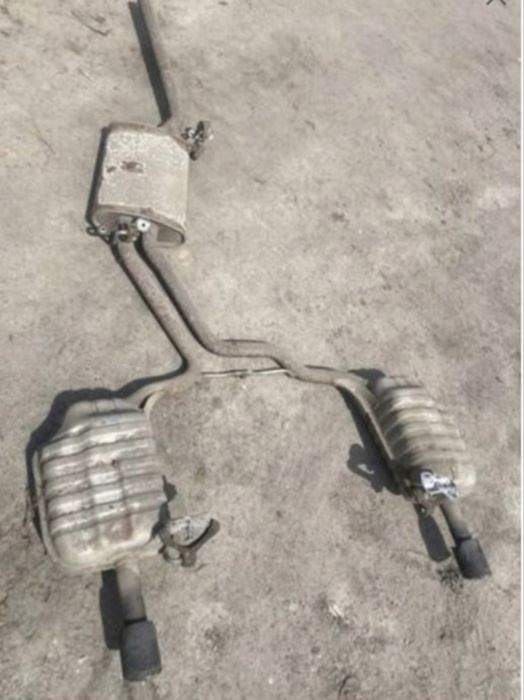 Rura Rury Wydechowe Wydech Tlumik AUDI A4 B7 TFSI