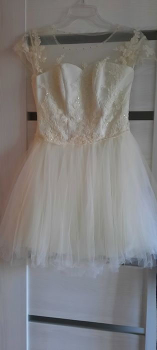 Elegancka sukienka na wesele, ślub (wieczorowa)
