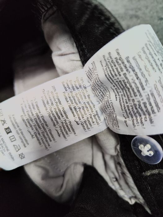 Zestaw spodni jeansy Name IT XxS 158 damskie czarne proste regular