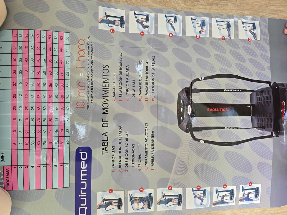 Quirumed evolution pro 3000 Plataforma Vibratória