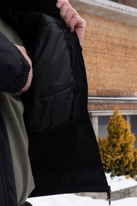 Тактична військова чоловіча зимова куртка Call Dragon Level 7 Black