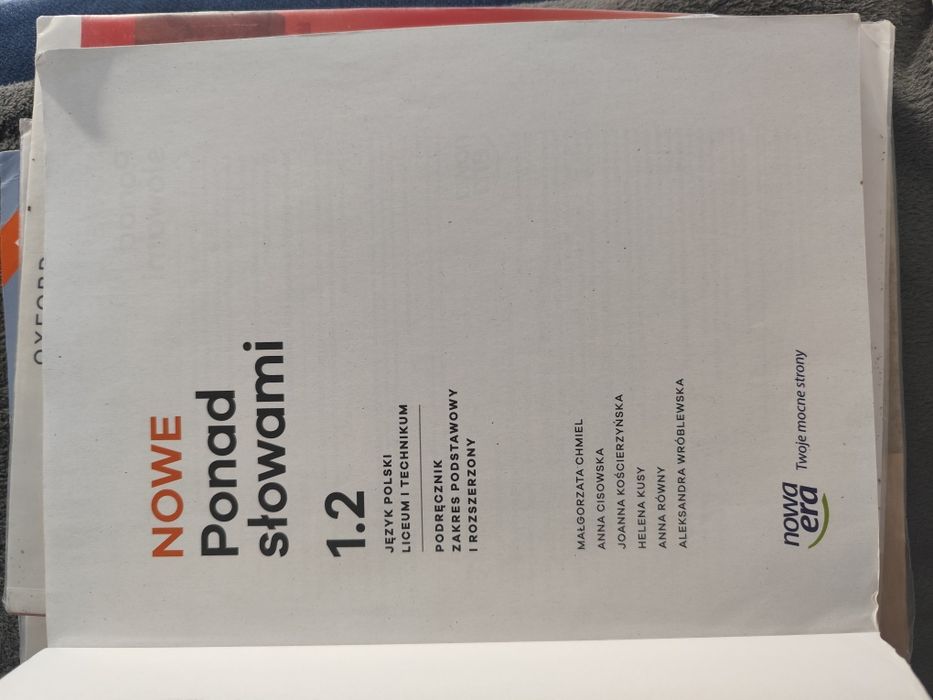 Język polski kl I liceum technikum cz I i cz.II