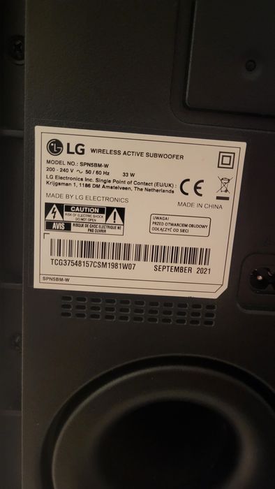 dwa subwoofery do soundbara