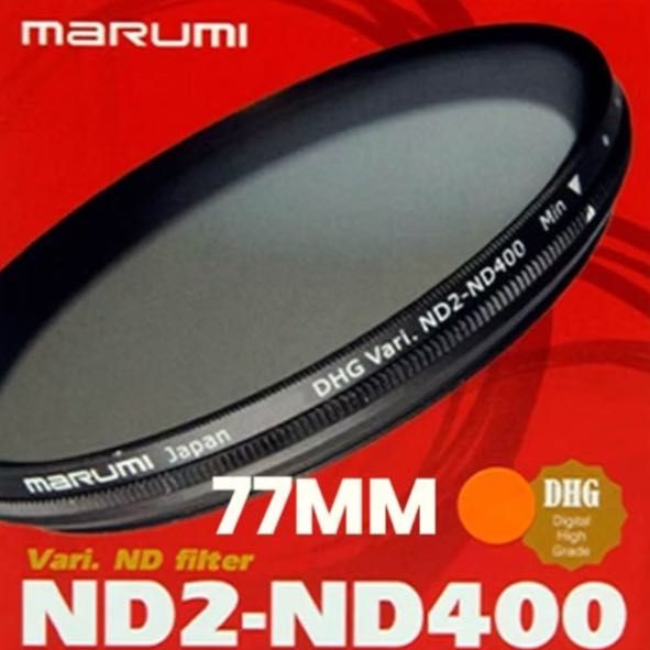 Filtro ND 77mn Marumi - Ótica Japonesa