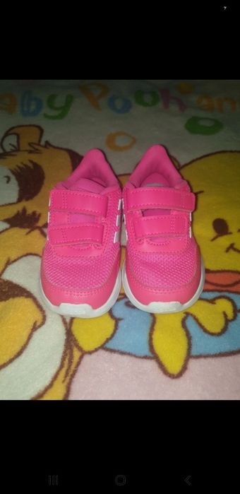 Buty adidas neonowy róż