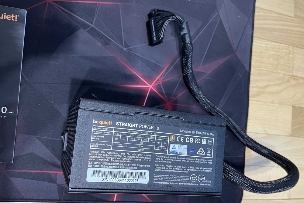 be quiet! Straight Power 10 600W E10-CM-600W 80 PLUS Gold