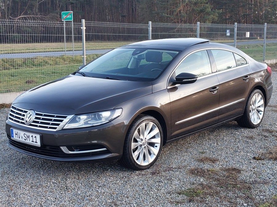 Volkswagen CC SKÓRY+Pamięci, PANORAMA, WEBASTO, Zawieszenie Komfort-Sport, 5 osób