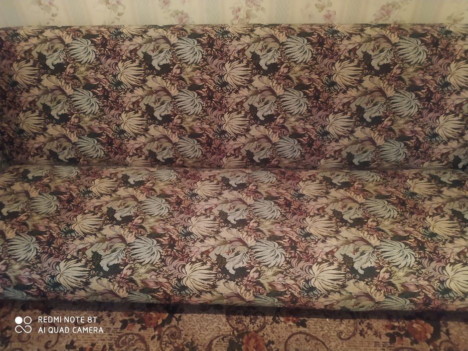 Диван-кровать с пружинным блоком