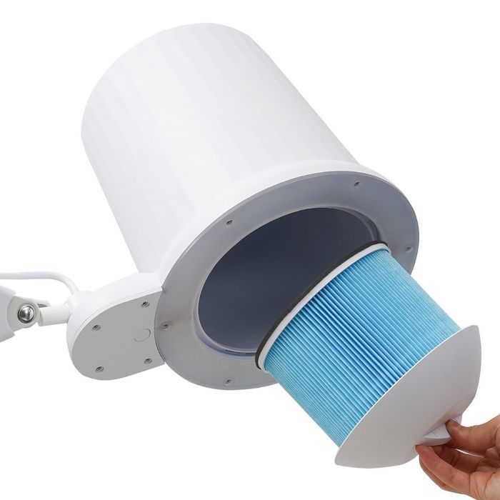 Пылесос Вытяжка  Пылесборник для ногтей с мощным медным двигателем 55