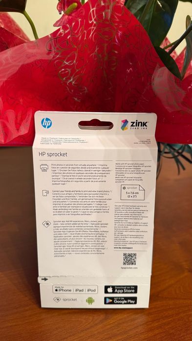 Impressora Bolso HP Sprocket (Nova/Selada)