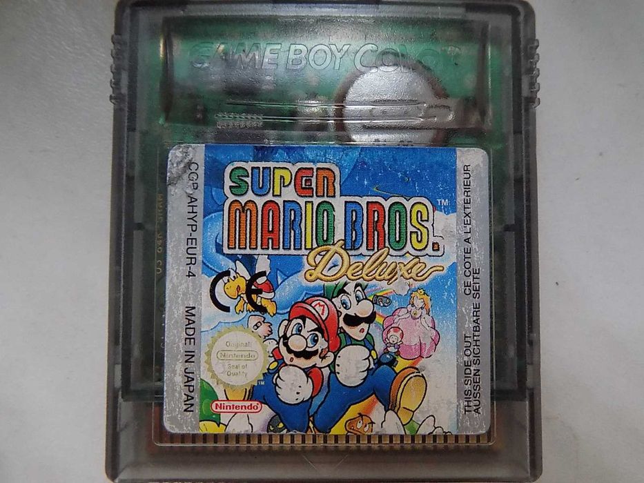 Super Mario Bros. DX -deluxe na Nintendo Game Boy Color/Advance/GBA SP