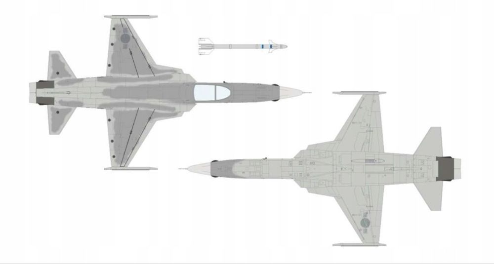 Samolot Northrop KF-5E Tiger II 1:144 Academy 12644