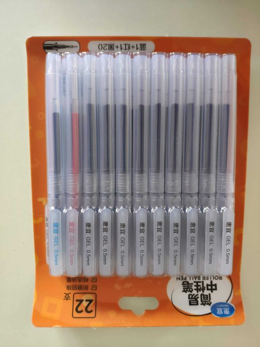 Canetas de gel novas