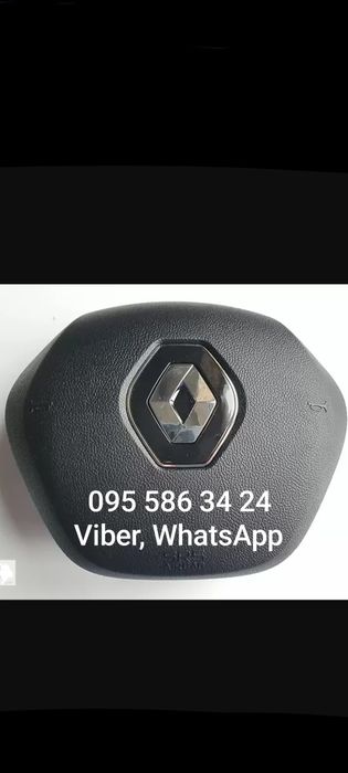 Крышка заглушка подушка безопасности руля Рено