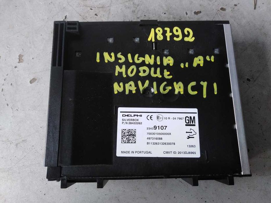 Opel Insignia A Lift Moduł Nawigacji