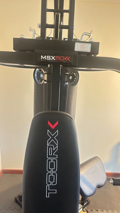 Ginasio em casa - aparelho super novo com 70 kg. MSX 50 TOORX