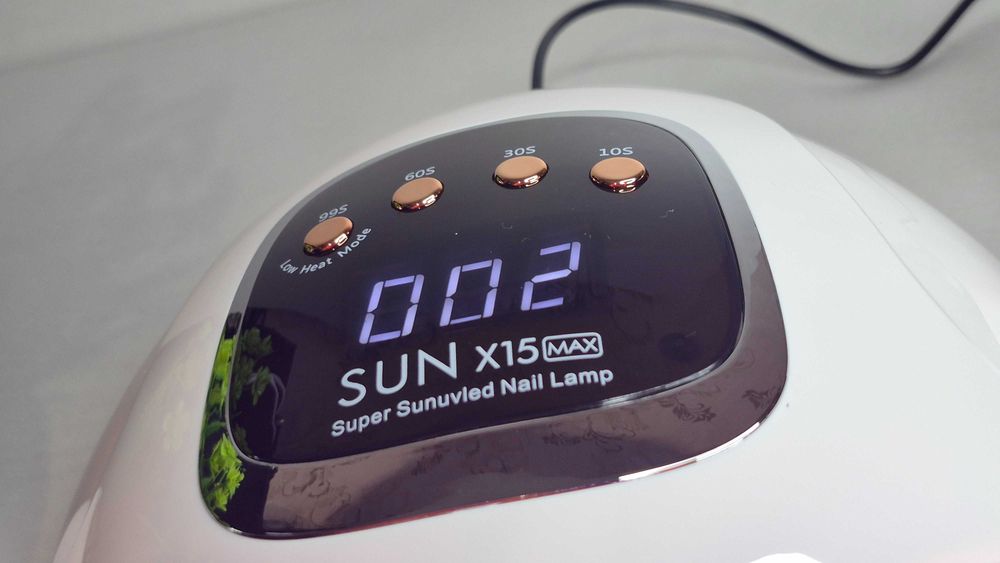 Професійна лампа для манікюру Nail Lamp SUN X 15 MAX 280W UV/LED. Біла лампа+рожеве світло