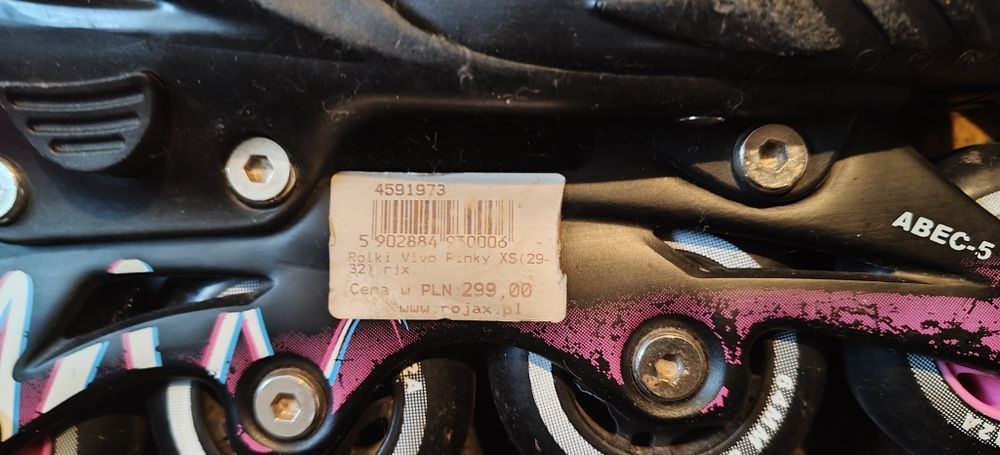 Rolki VIVO rozmiar 29-32