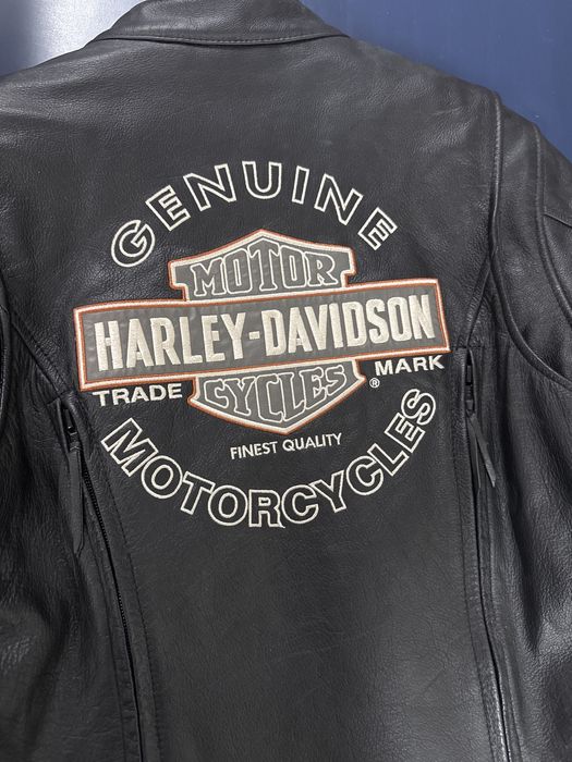 Blusão Harley Davidson S Senhora – Couro Genuíno -Como Novo